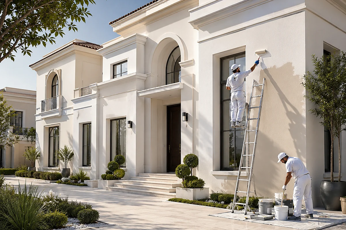 Villa Painting